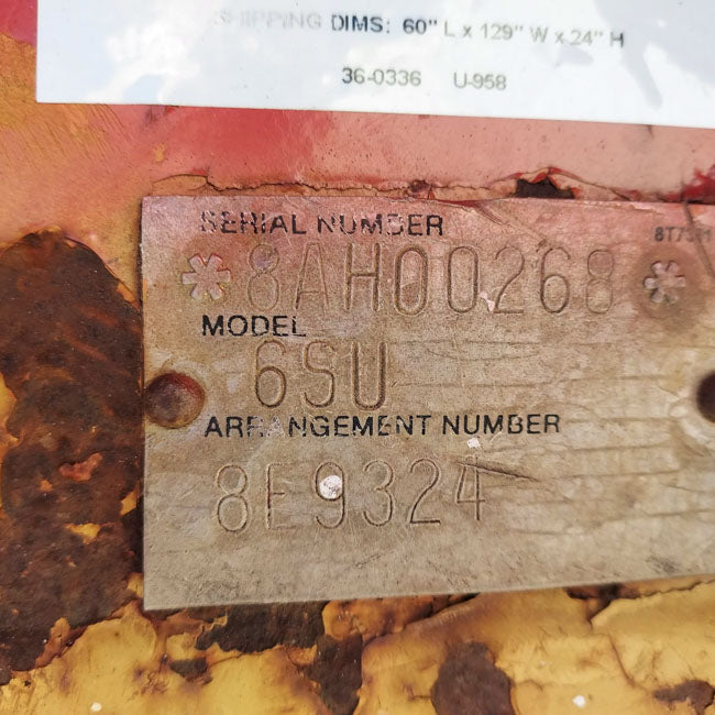 CUCHILLA usada en buen estado - 6 SU VERTEDORA 36-0336