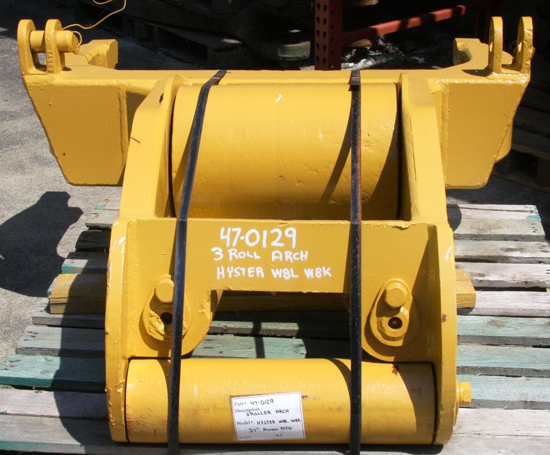 Rodillos de arco de 3 rodillos Hyster W8L W8K usados ??47-0129