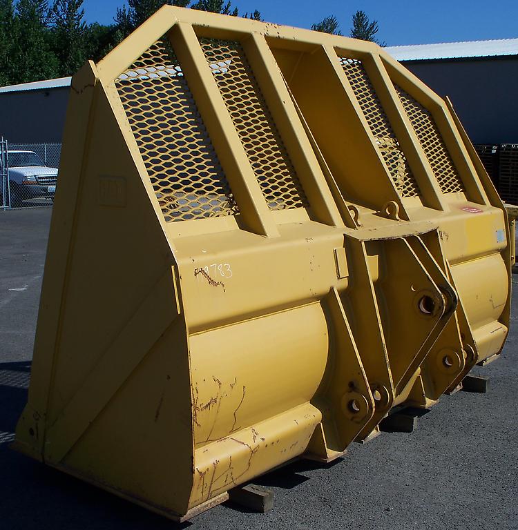 Cucharón Caterpillar sin usar para virutas de madera GRP 60-1664