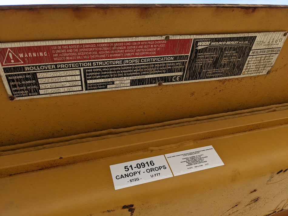 CUCHARÓN usado - 84" VB LINK ROCK 60-2054